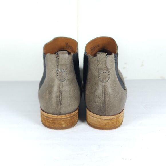 Kork Ease Women's Kama US 8,5M Taupe Leather Chelsea Ankle Booties Boots - Picture 10 of 14